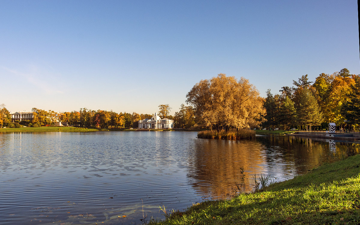 Большой пруд в Екатериненском парке - Valerii Ivanov