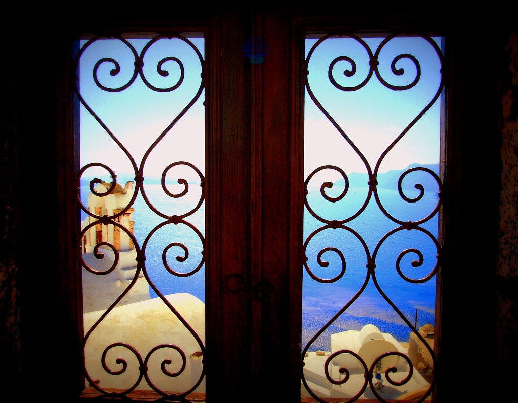 Окно в мир, о.Санторини - Машенька _________