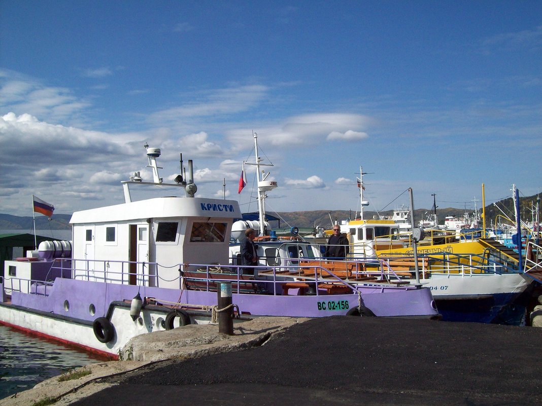 В порту Листвянка - alemigun 