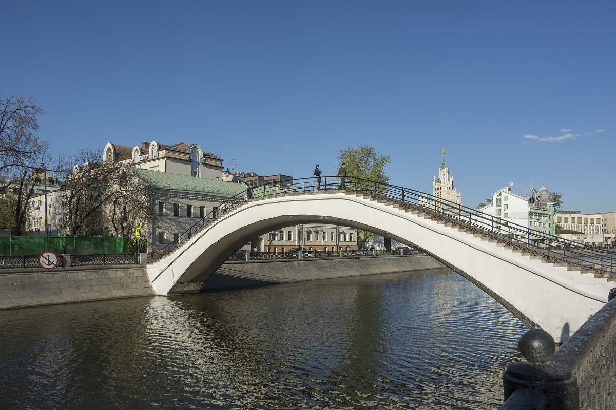 Москва. Горбатый мост через водоотводной канал - Минихан Сафин