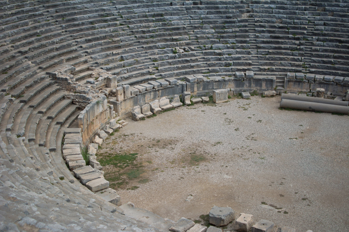 греко-римский амфитеатр (г. Мира, Турция) - Denis Chukhatin