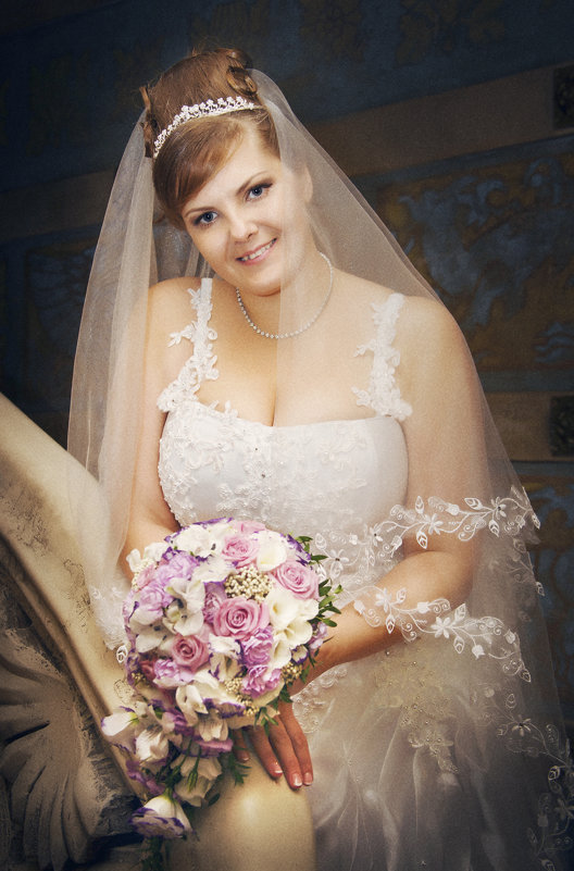 Классический портрет невесты от свадебного фотографа Алины Траут - Алина Траут