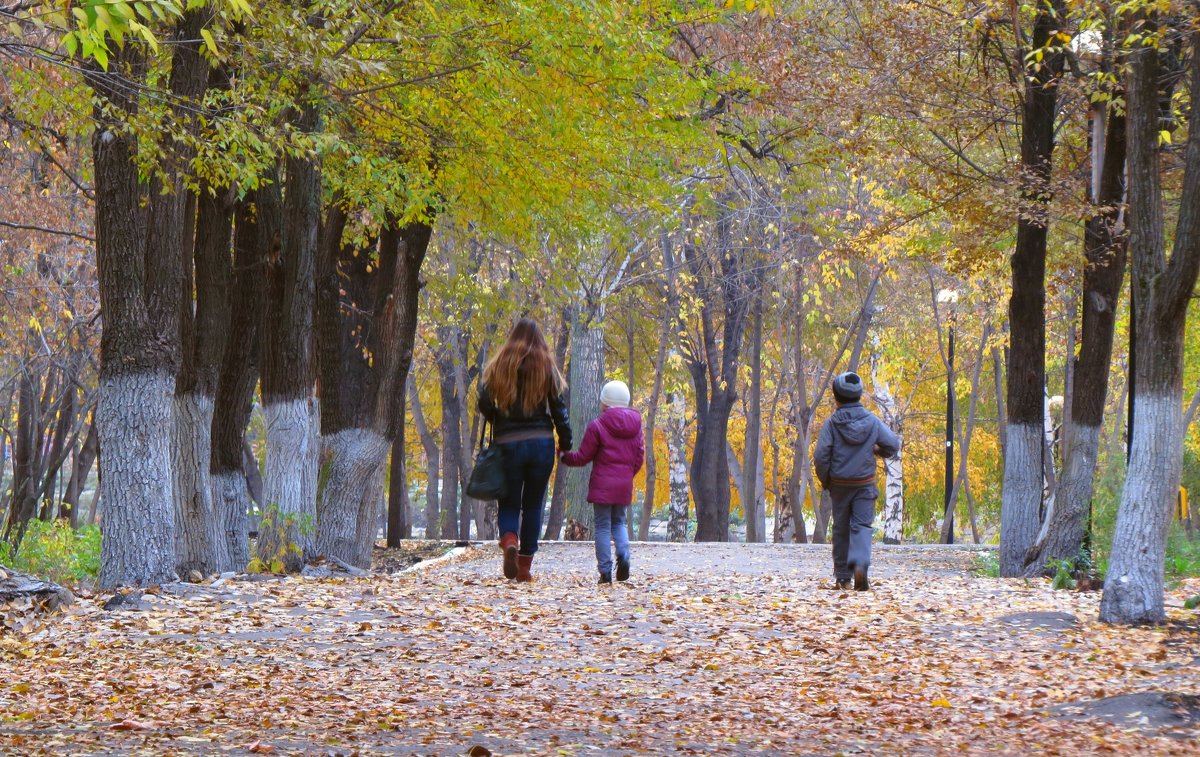 Осень в парке - leoligra 