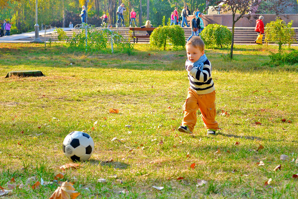 Маленький футболист - Евгения 