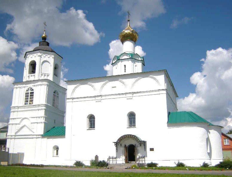 Васильевский собор ( 1662-1669гг. ) Васильевского монастыря в Суздале - Ирина Борисова