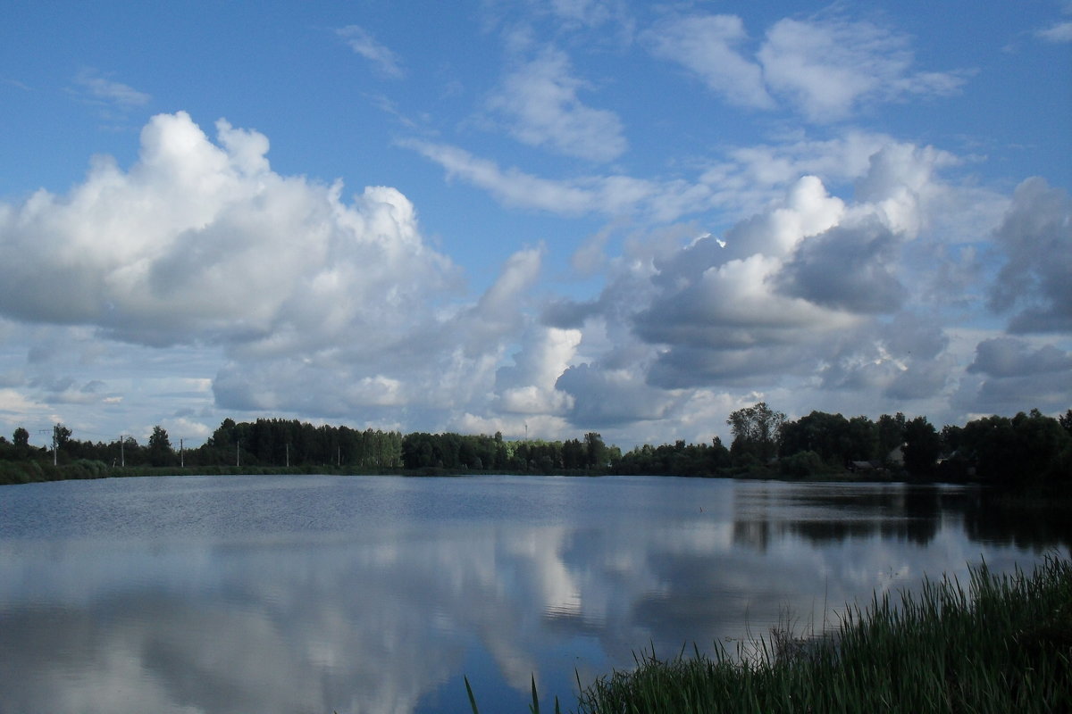 Облака нырнули в озеро - Святец Вячеслав 