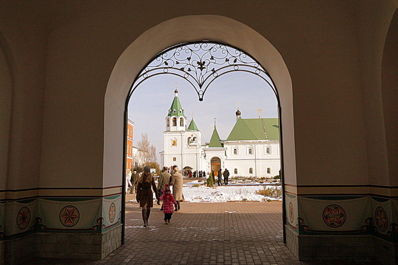 Вход в Спасо-Преображенский монастырь. Муром. - Elena Izotova
