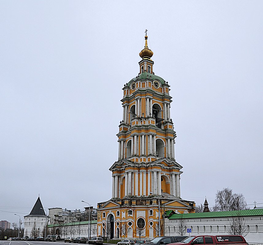 Колокольня Новоспасского монастыря - Владимир Болдырев