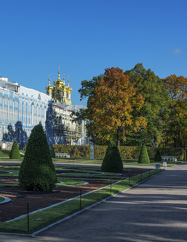 Екатерининский парк (реставрация дворца) - Valerii Ivanov