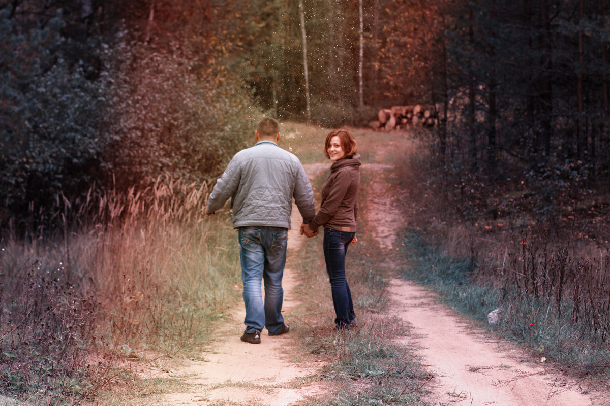 прогулка по лесу - Irina Alikina
