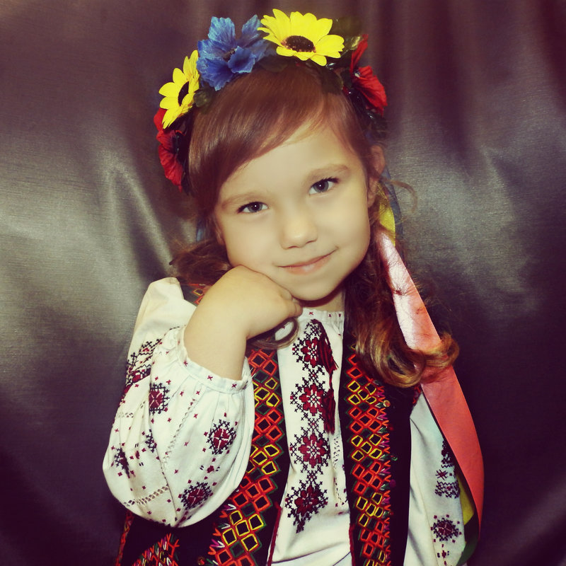 Маленькая украинка - Ира 