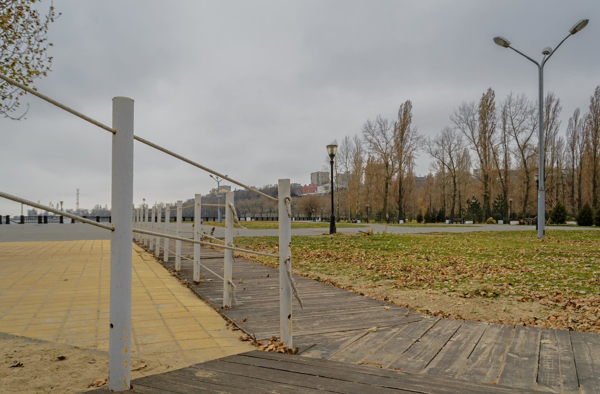 Парк в ноябре - Константин Бобинский