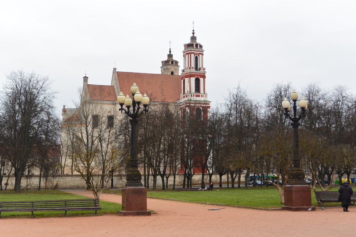 Мрачный осенний парк - Мария 