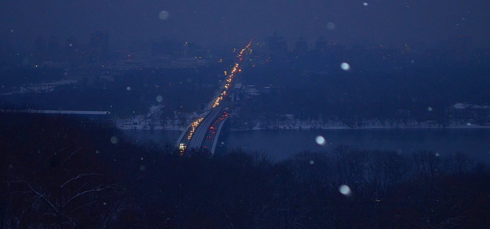 Ночной вид на Днепр - Ростислав 