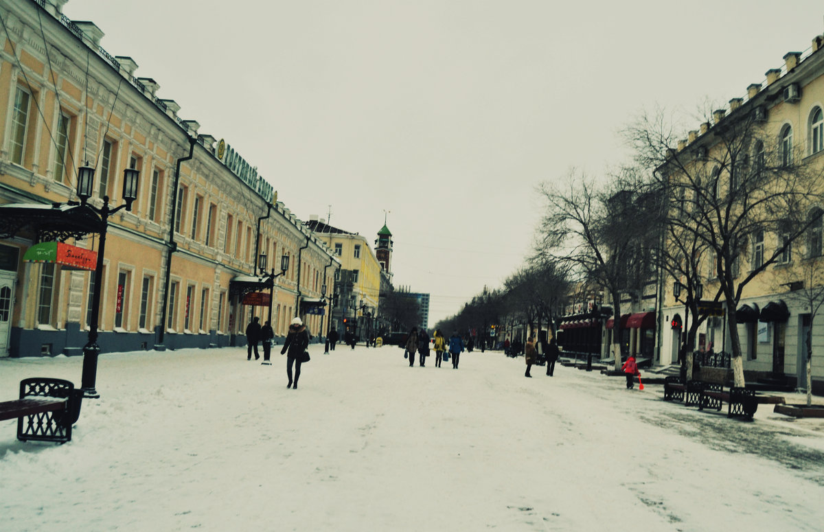 Зима в город пришла - Ирина Бакутина