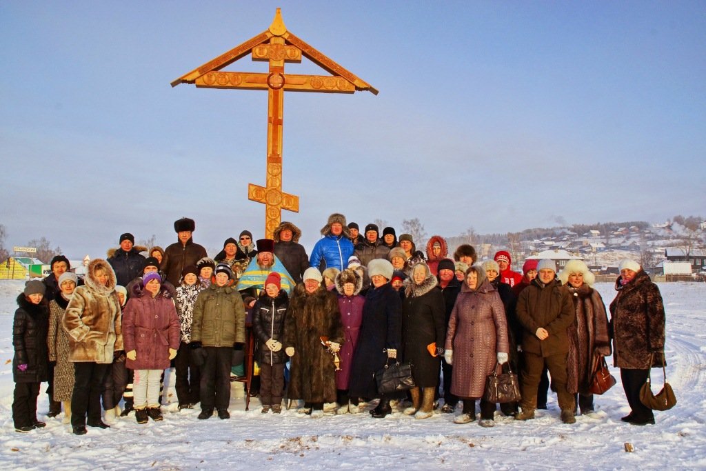 Освящение поклонного креста в Ильинском - Валерий Симонов