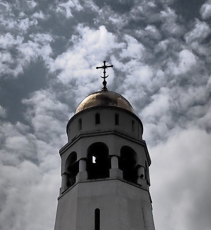 колокольня монастыря,стилизована под маяк - Ирина ***