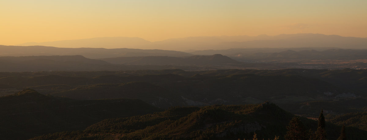 Кирилл Люце - Вид с горы Монсеррат, Испания - Фотоконкурс Epson
