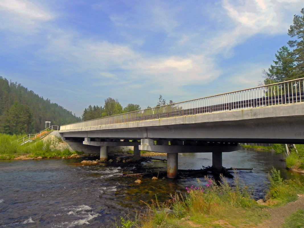 Мост через реку Хаим - Анатолий Цыганок