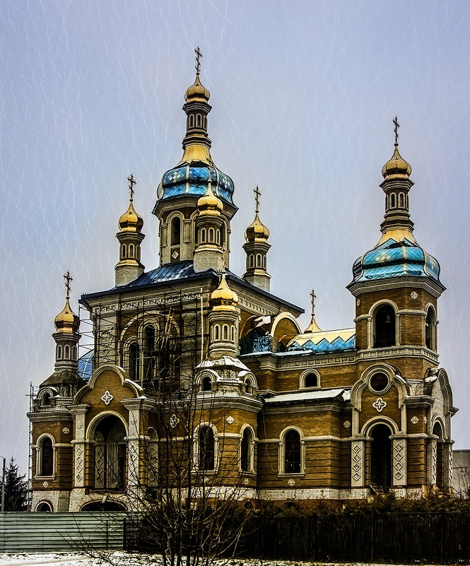 Строящийся храм - Владимир Кроливец