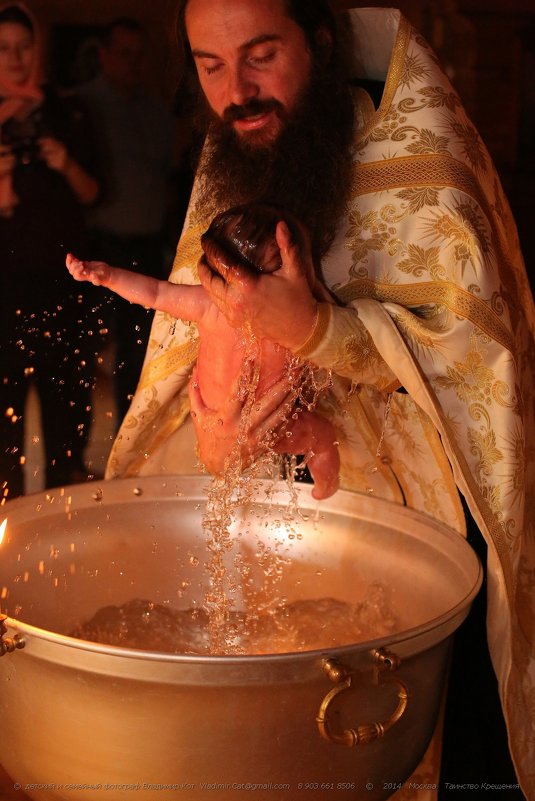 Таинство Крещения - Детский и семейный фотограф Владимир Кот