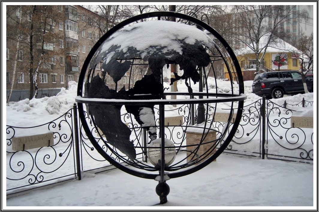 Глобус полой Земли (Ижевск) - muh5257 