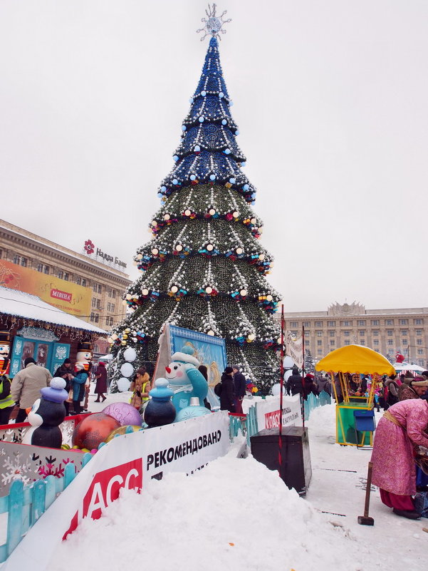 Новый год на площади Свободы - Александр Резуненко