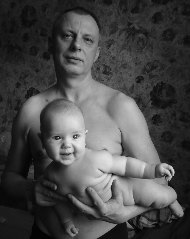 папа с сыном - Tanya Kozhevnikova
