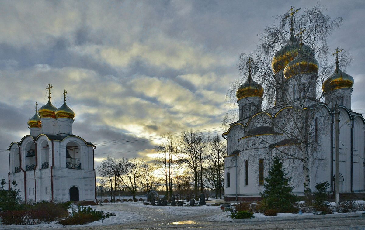 зимний вечер в Переславле-Залесском - Moscow.Salnikov Сальников Сергей Георгиевич