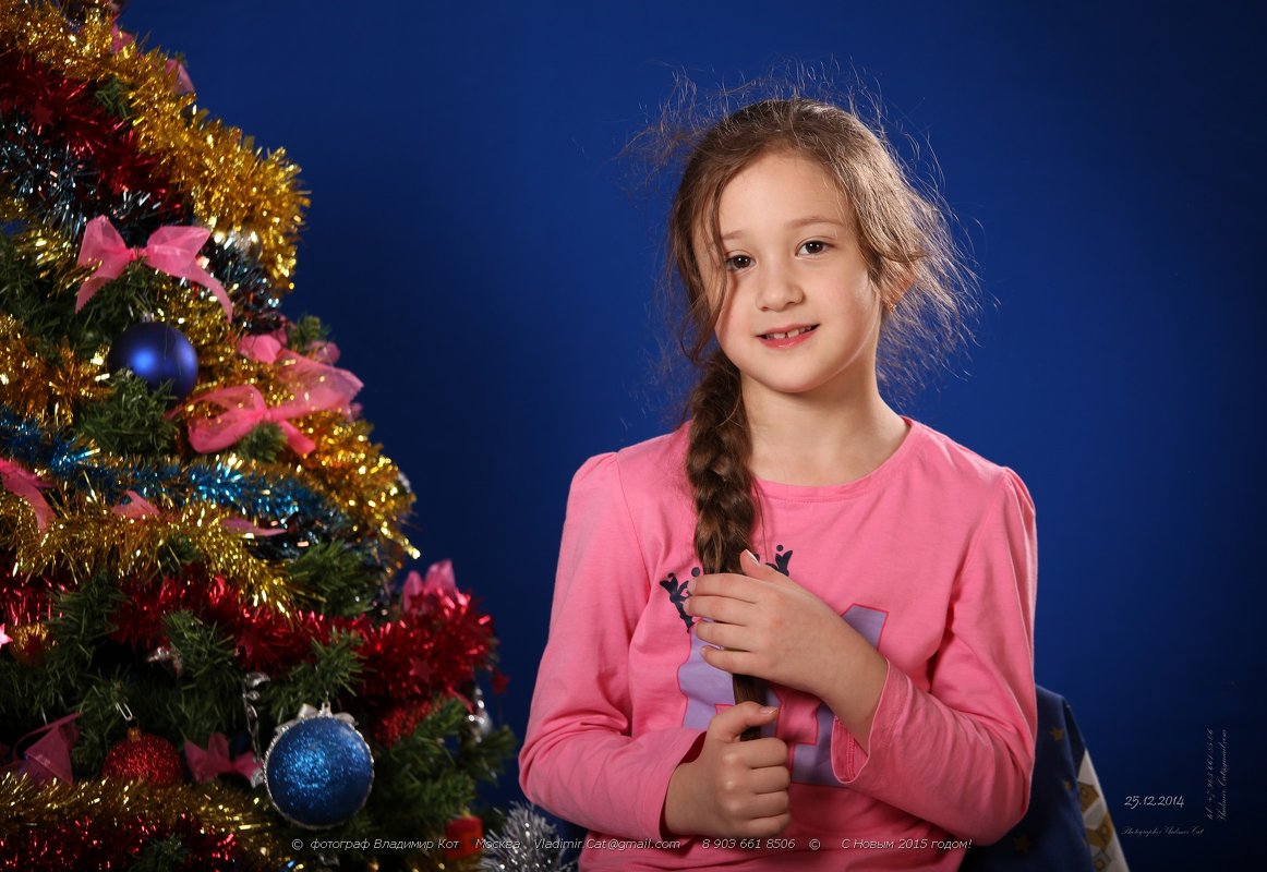 С Новым Годом и Рождеством! - Детский и семейный фотограф Владимир Кот