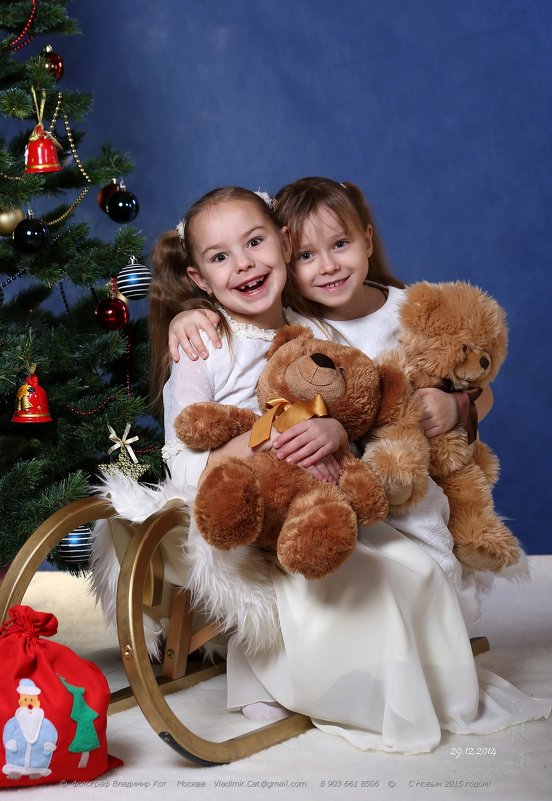 С Новым Годом и Рождеством! - Детский и семейный фотограф Владимир Кот