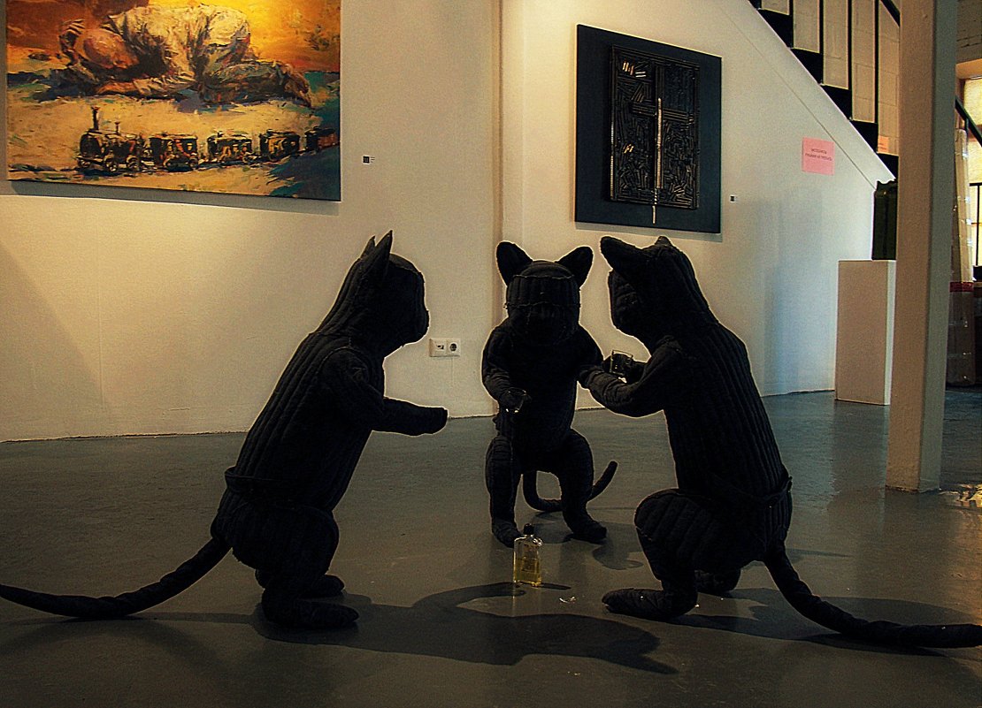 Коты на выставке - Natali Nikolaevskay