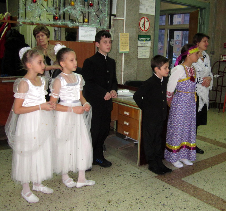 Приглашение на праздник Рождества юными воспитанниками воскресной школы. - Мила Бовкун