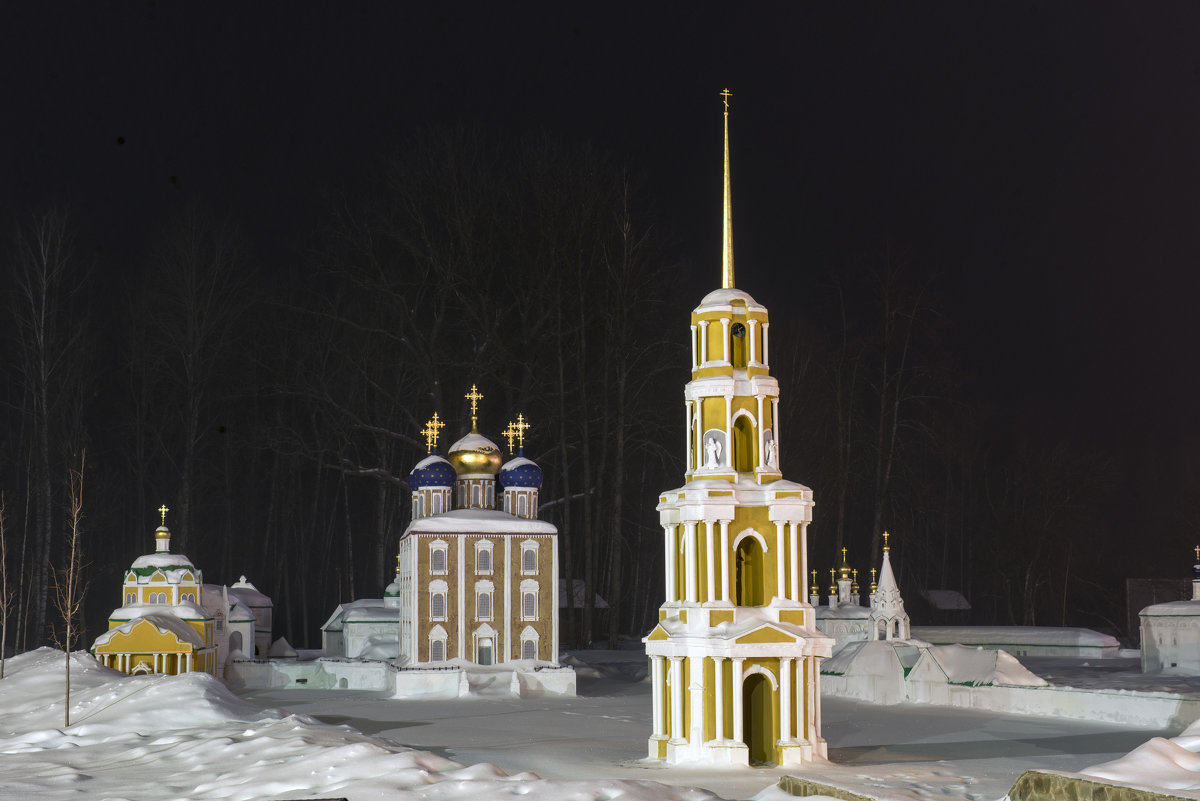 макет рязанского кремля парк отель фестиваль - Денис Шевчук