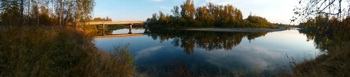 Река осенью 2 - оксана савина