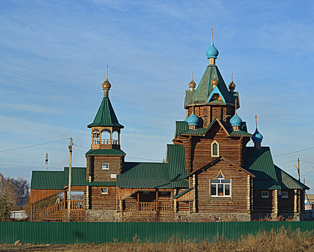 Церковь в Южноуральске - ольга старкова 