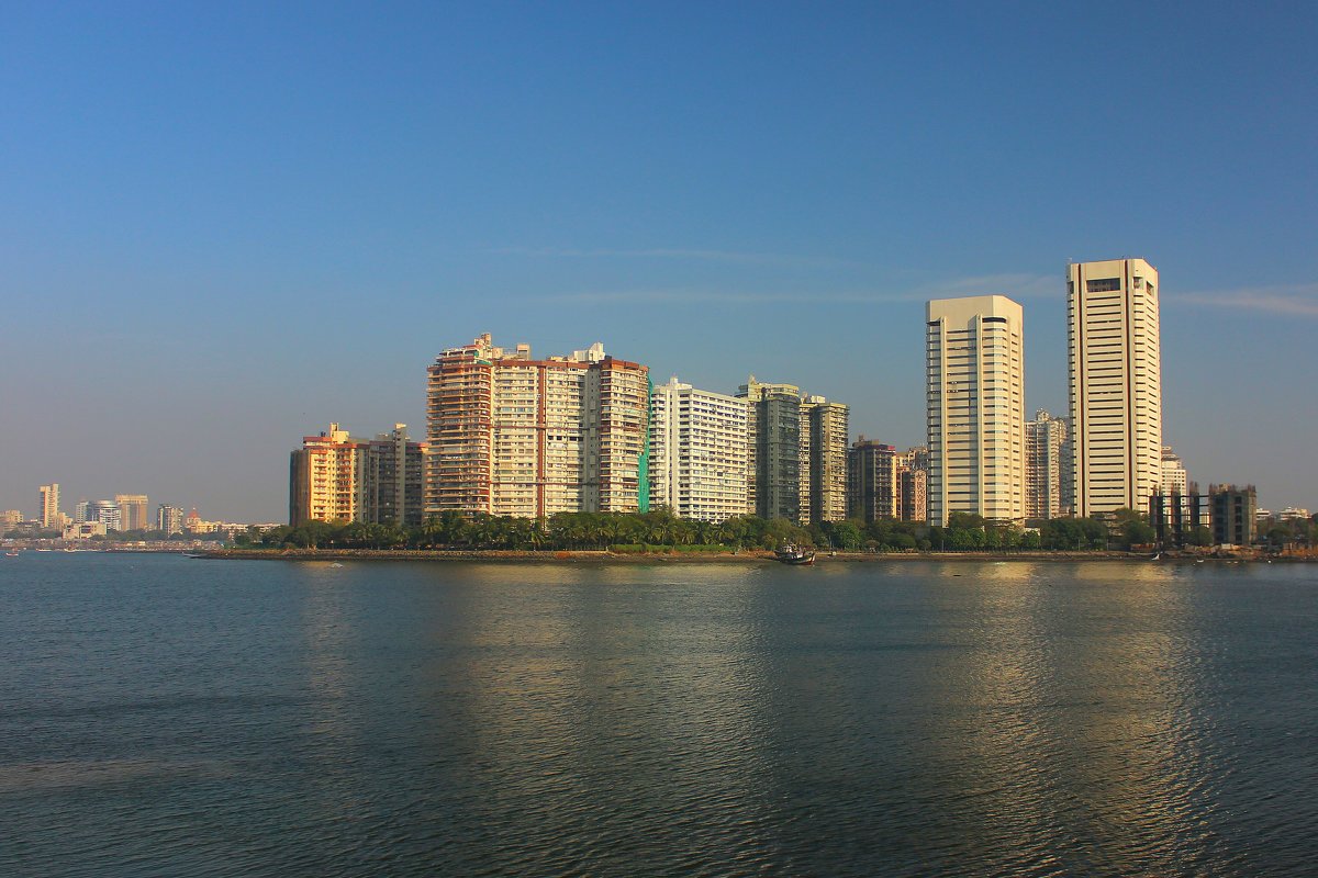 Мумбай со стороны залива Бэк (район Колабы) - Александр Бычков