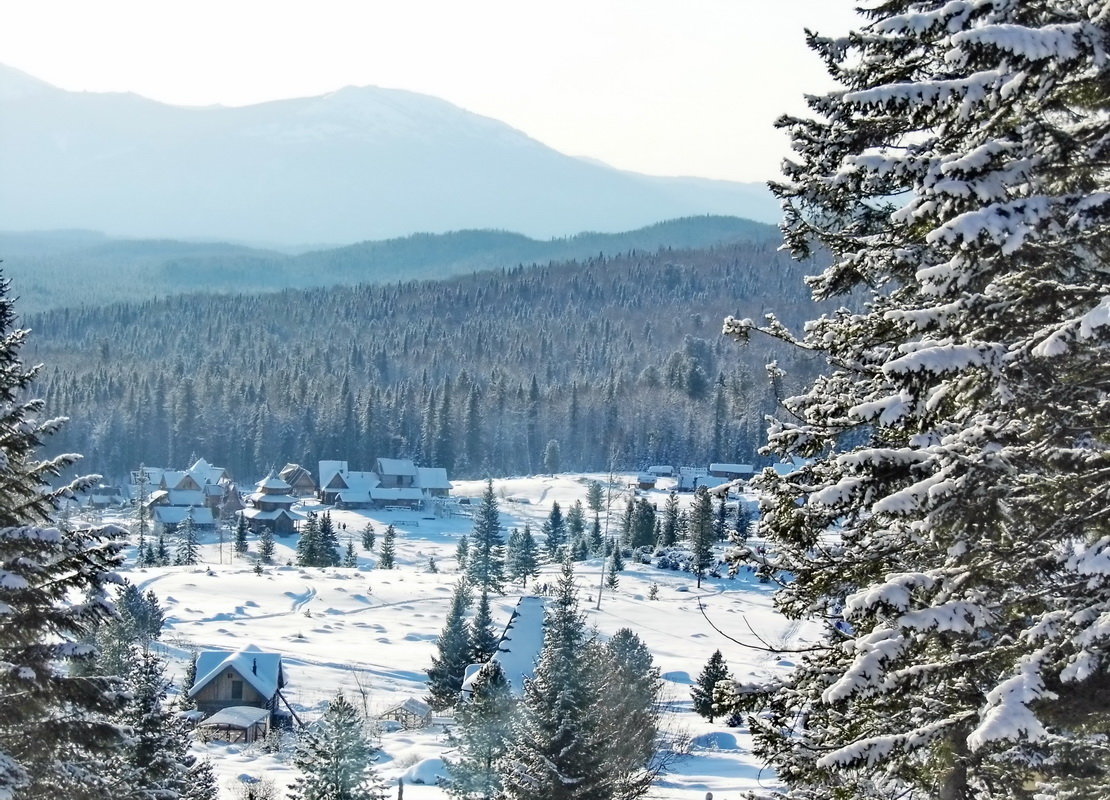зимой в горах - Александр Рождественский