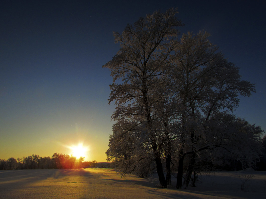 Закат зимой - Константин Филякин