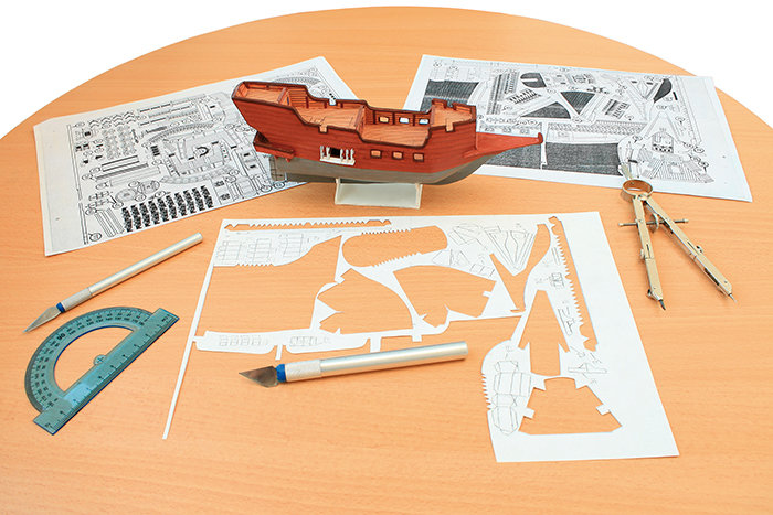 Сборные модели кораблей из бумаги - купить в Москве | Интернет-магазин Мир Моделиста