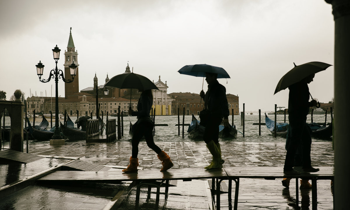 высокая вода в Венеции - Олег 