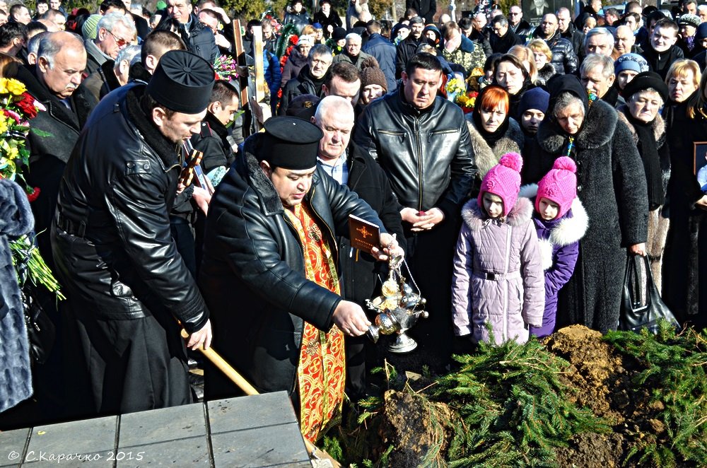 У Чернівцях поховали   Леоніда Петихачника, загиблого у зоні АТО - Степан Карачко