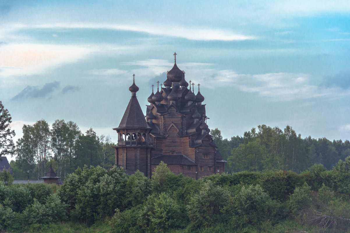 Деревянный храм на Неве - Александр Кореньков