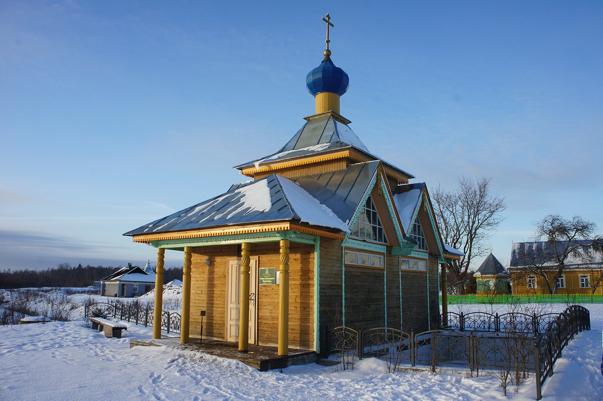 Купальня на Святом озере в Крыпецком монастыре - Елена Павлова (Смолова)
