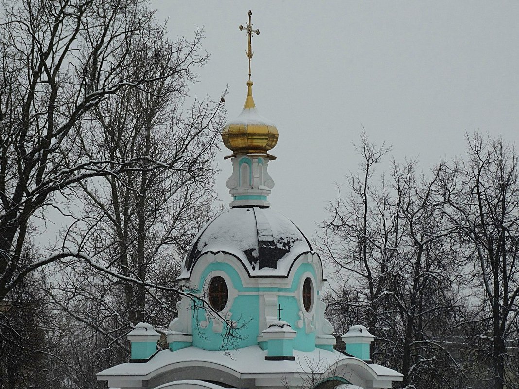 Часовня на привокзальной площади Пскова - Fededuard Винтанюк