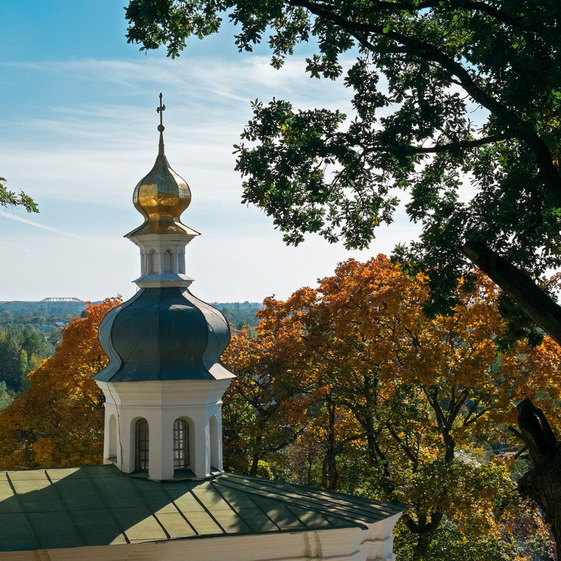 Купол Ильинской церкви - Андрий Майковский