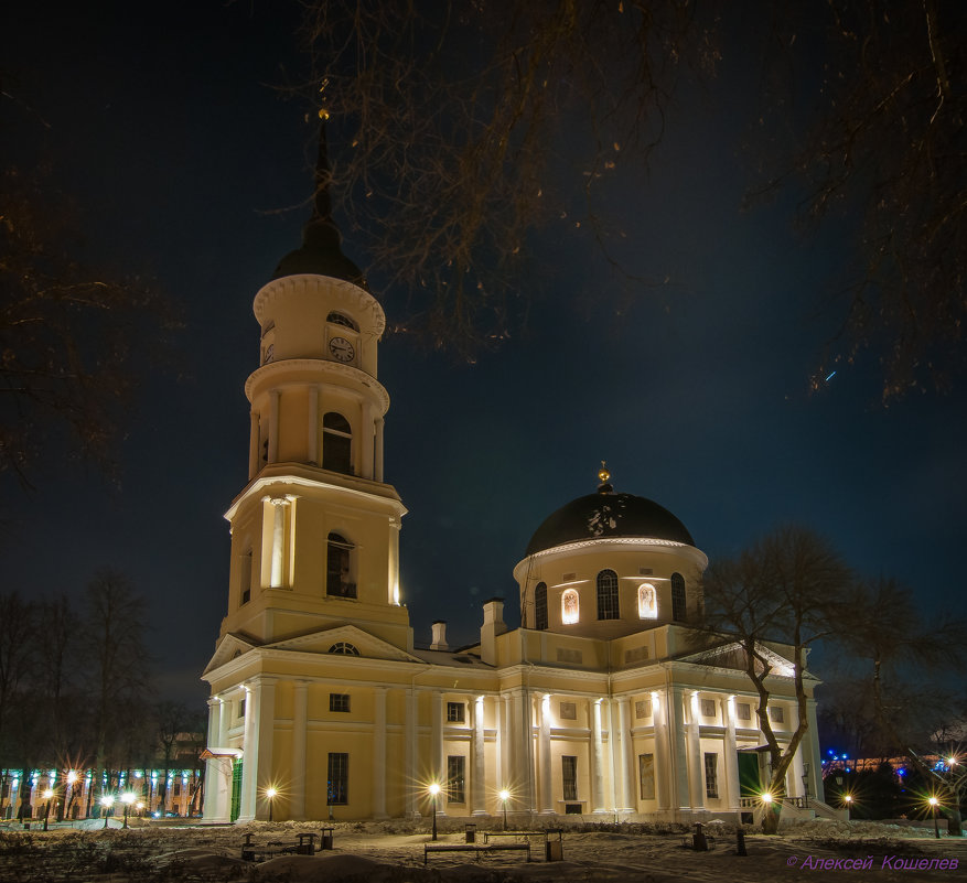 Троицкий кафедральный собор Калуга старые