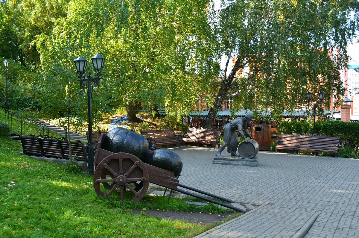 Памятник пивоварам - Милешкин Владимир Алексеевич 