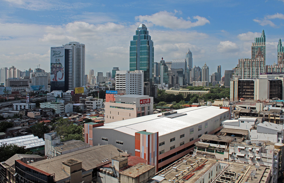 Таиланд. Бангкок. Вид из окна - Владимир Шибинский