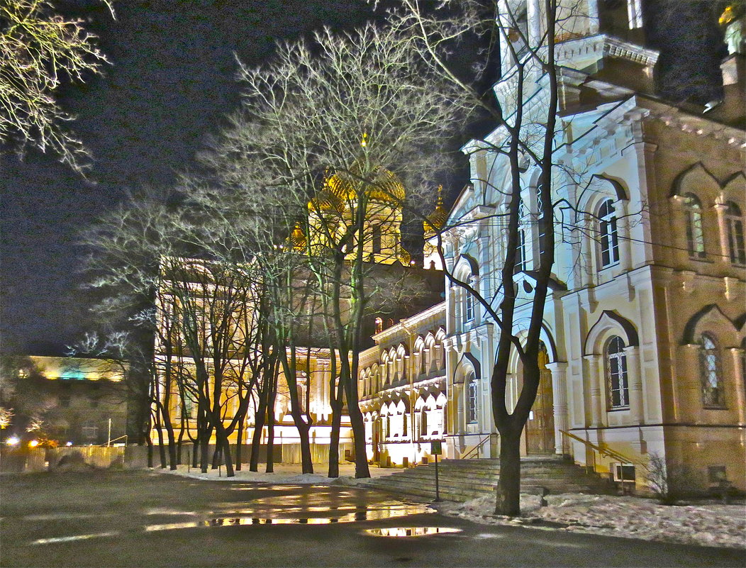 вечером у Новодевичьего в Питере - Елена 